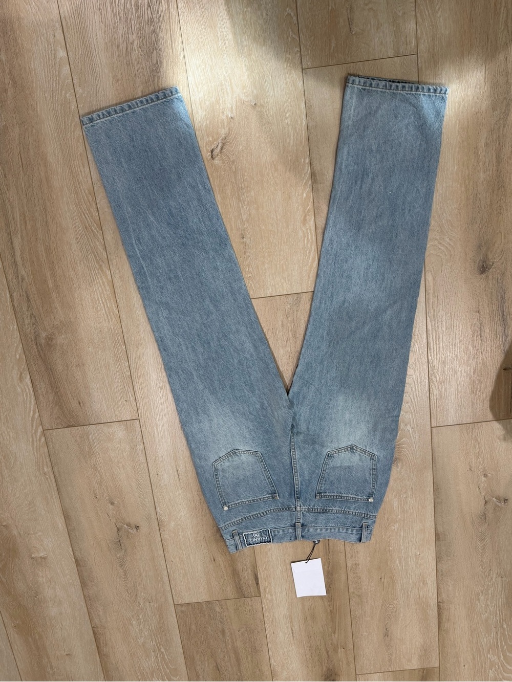 Chanel COCO Light Wash Women’s Straight Jeans - Picture 8 of 8